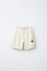 INTERLOCK T-SHIRT AND BERMUDA SHORTS SET