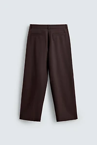 WOOL BLEND SUIT PANTS