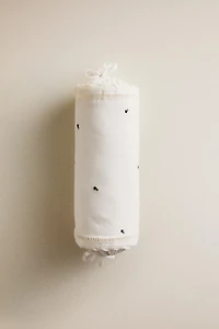 KIDS FLORAL BOLSTER PILLOW