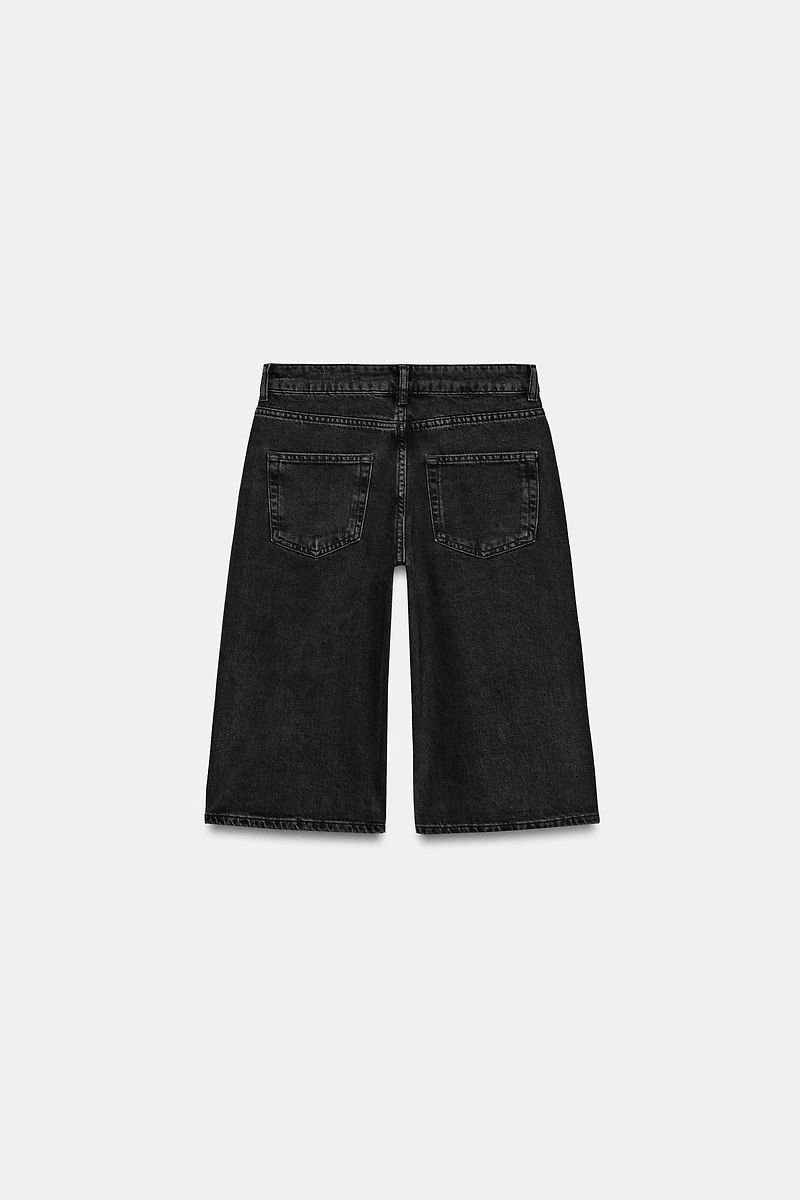ZW COLLECTION MID-RISE DENIM SHORTS