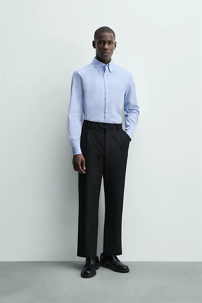 CHEMISE REGULAR FIT À RAYURES