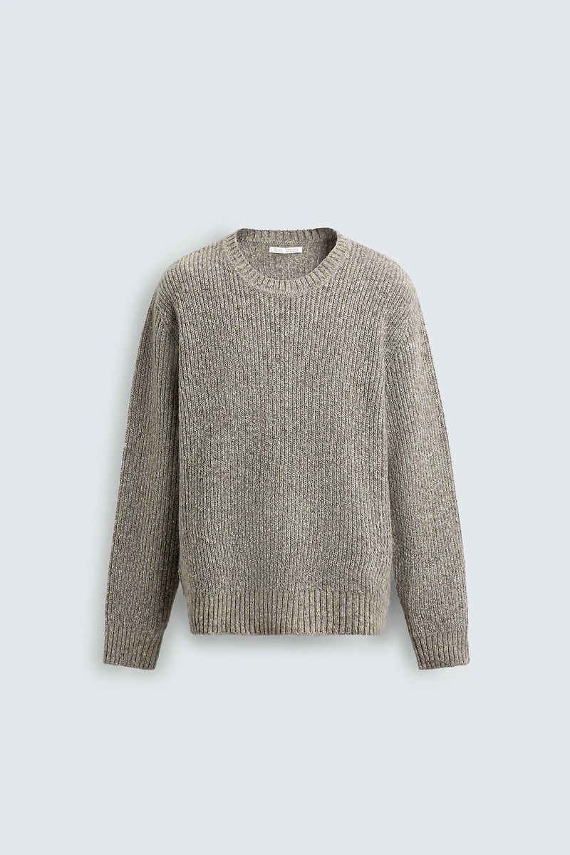 PURL KNIT SWEATER