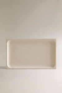 PLATEAU DE BAIN MARBRE BLANC