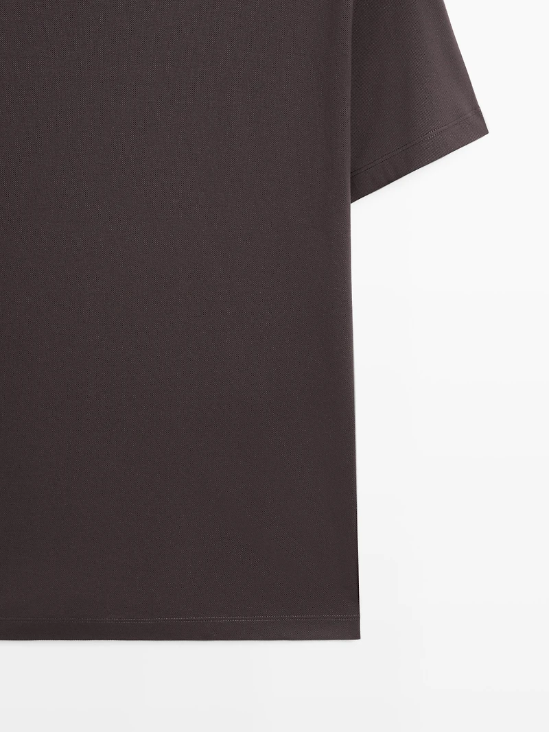 T-shirt regular fit à col rond