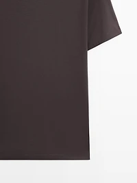 T-shirt regular fit à col rond