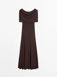 Long strapless dress