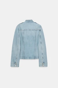 TRF POCKET DENIM JACKET