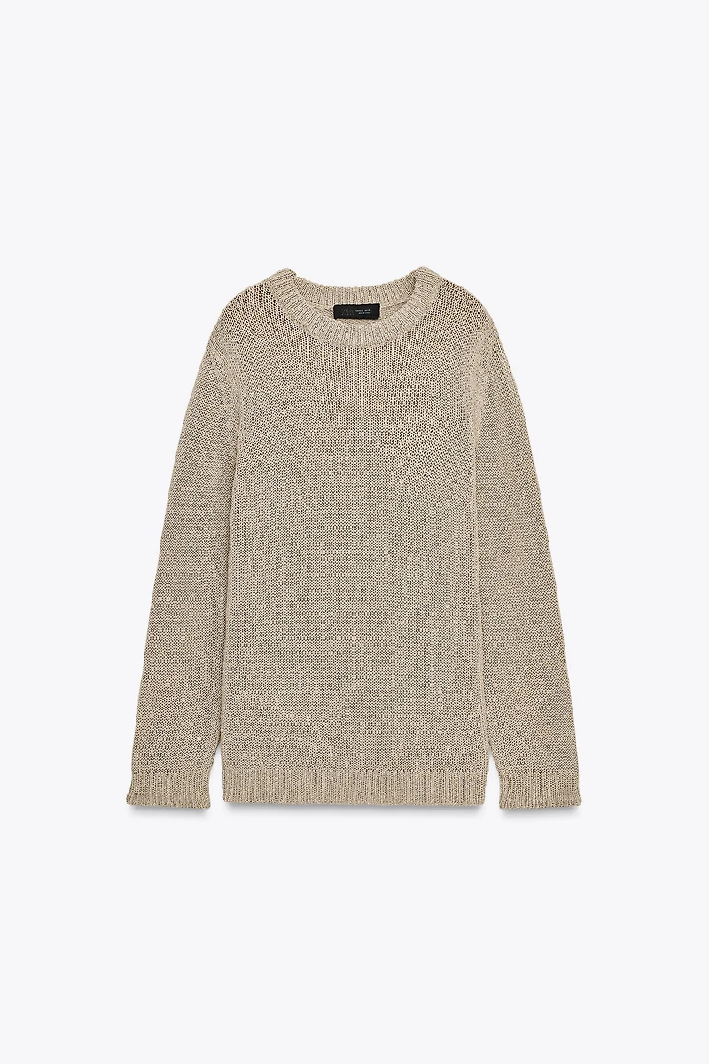 PULL DROIT EN MAILLE