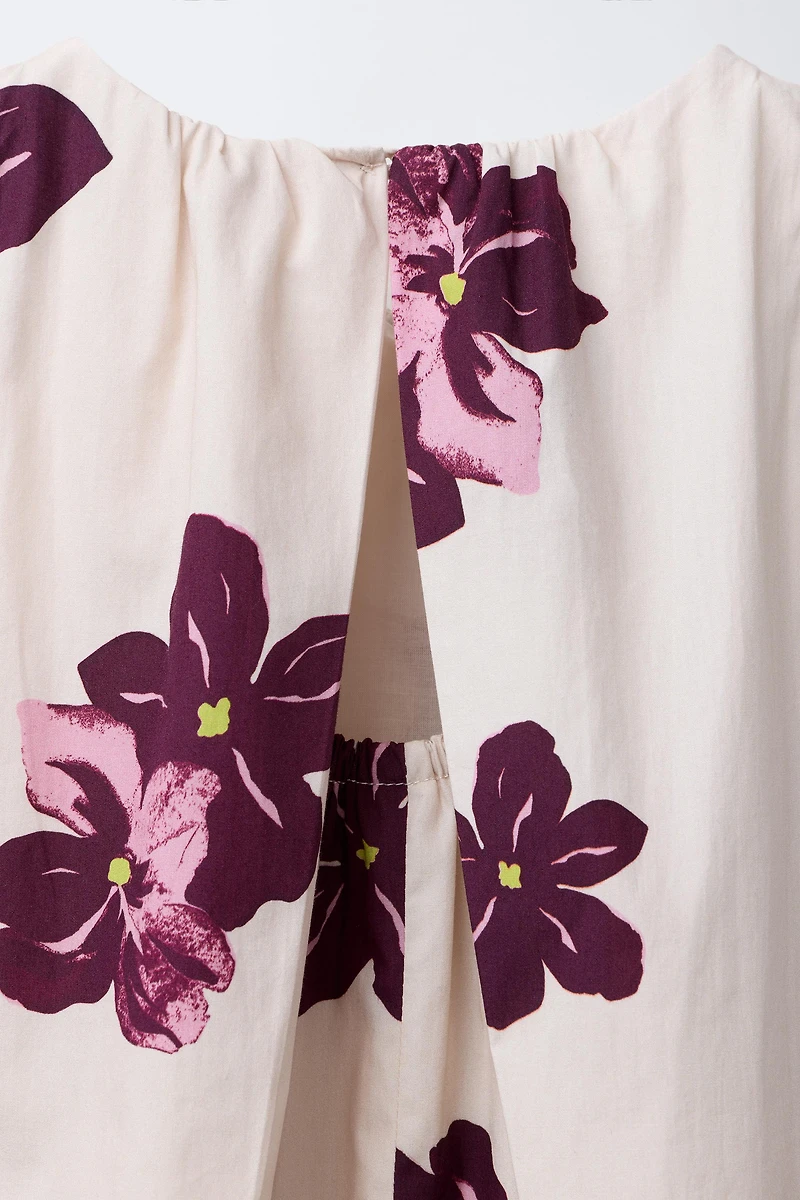 ROBE À IMPRIMÉ FLEURI