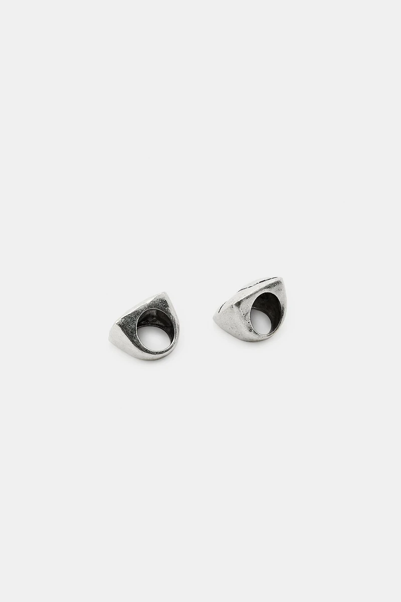 PACK OF 2 RECTANGULAR MAXI RINGS