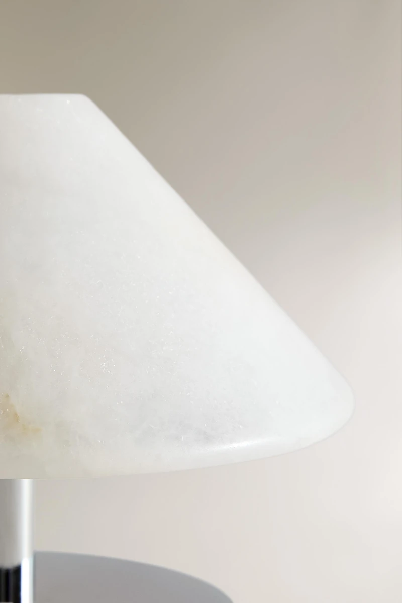 CORDLESS ALABASTER TABLE LAMP