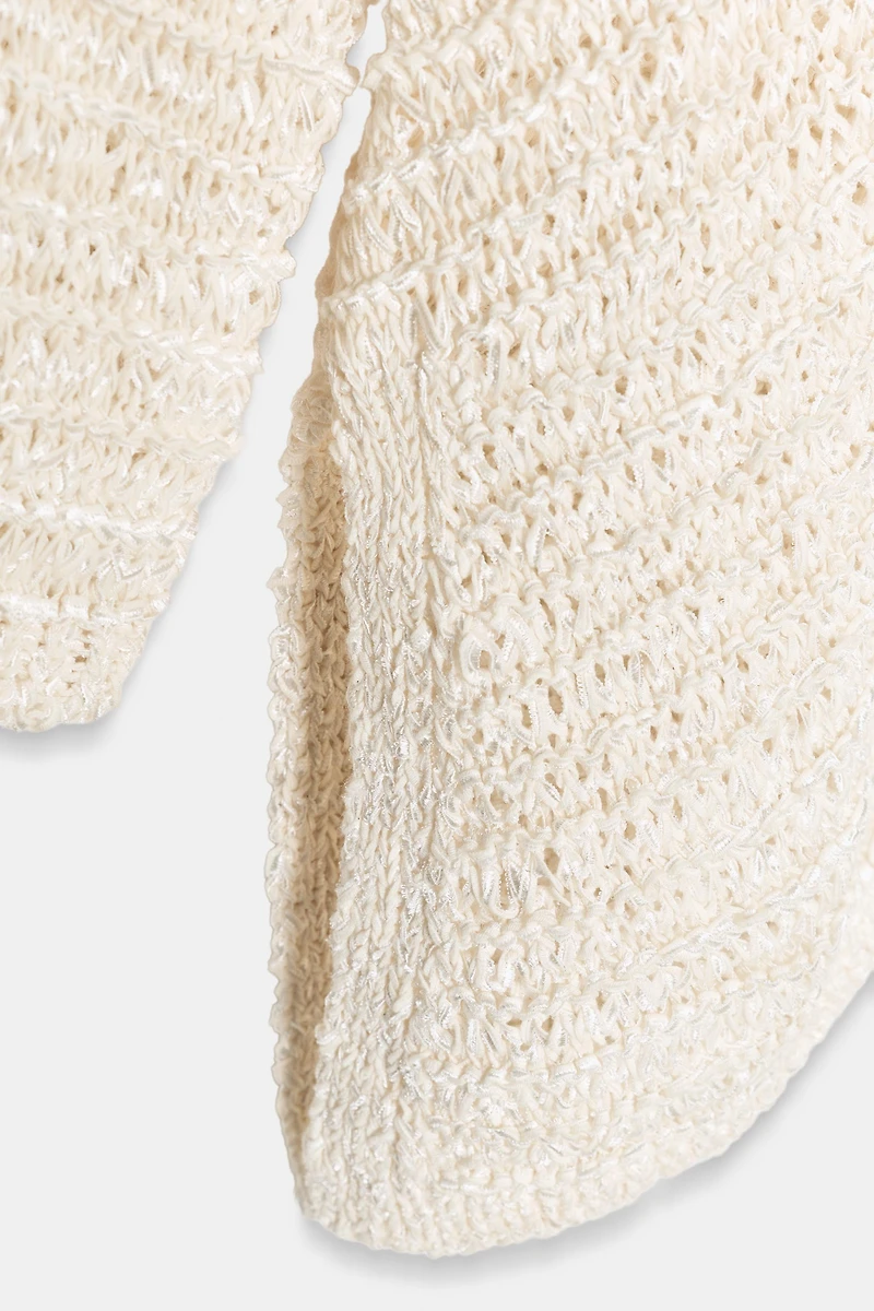 OVERSIZED ASYMMETRIC HEM JUMPER