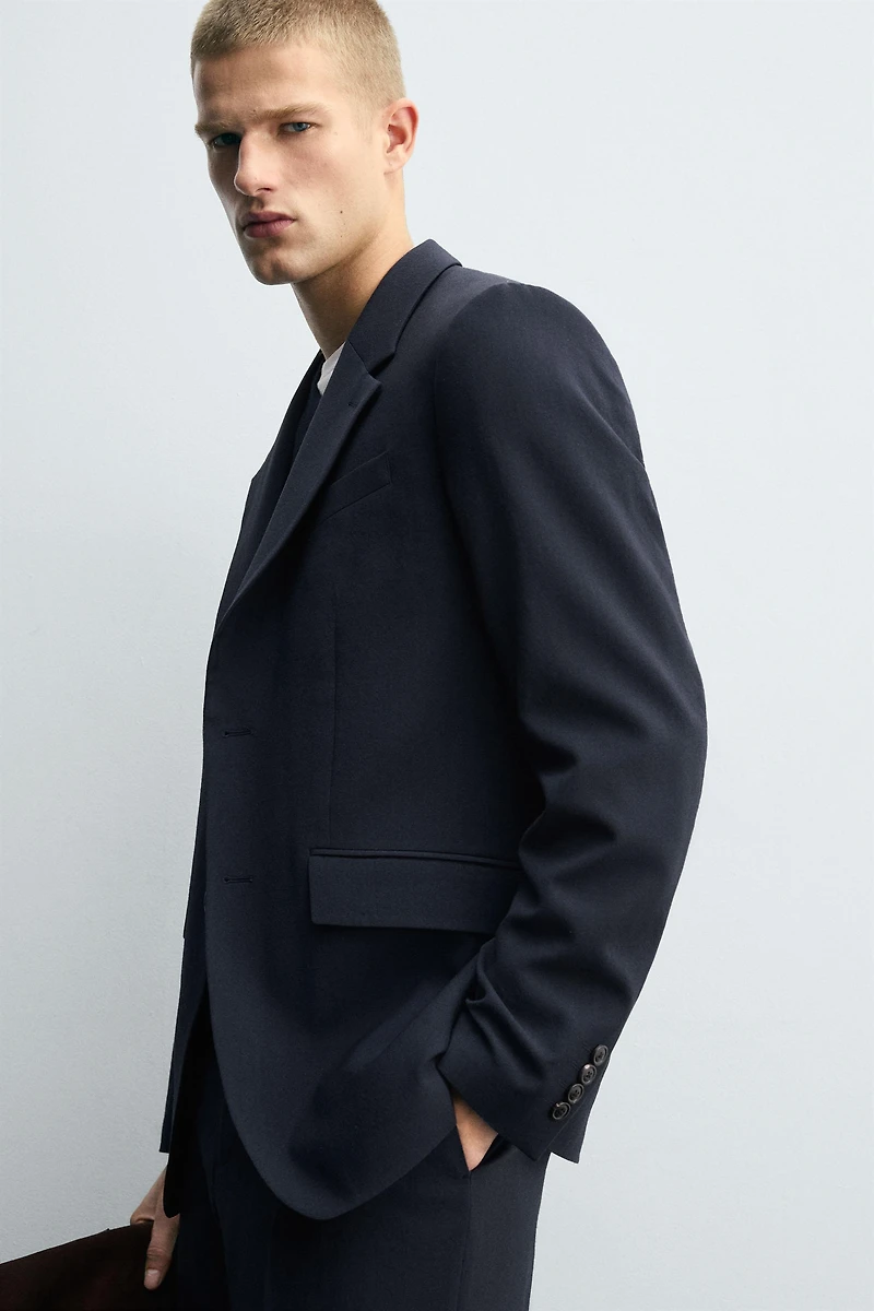 BLAZER DE COSTUME 100 % LAINE