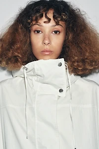 OVERSIZED MULTI-POSITION HOODIE PARKA ZW COLLECTION