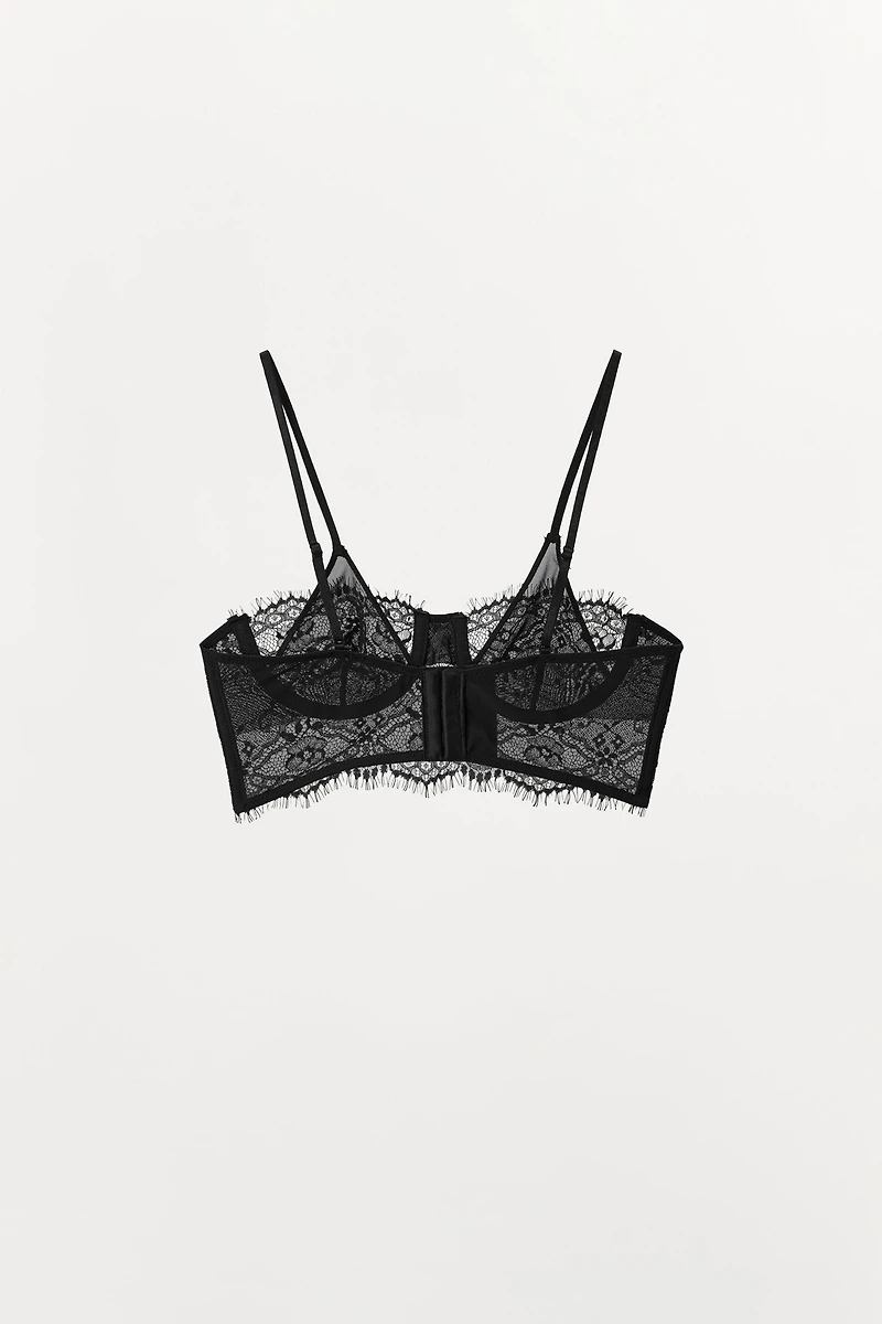 LACE UNDERWIRE BRA