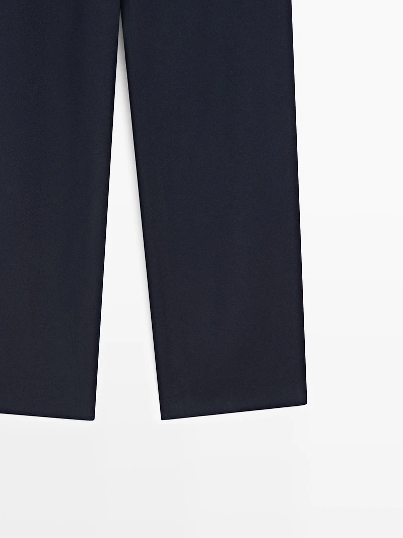 Flowing straight-leg trousers - STUDIO