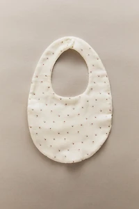 BABY FLORAL BIB