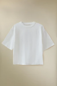 SHORT SLEEVE COTTON T-SHIRT