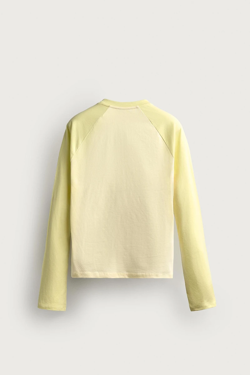 RELAXED FIT RAGLAN T-SHIRT