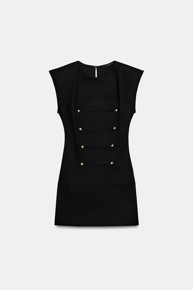 SHORT FROG FASTENING DRESS