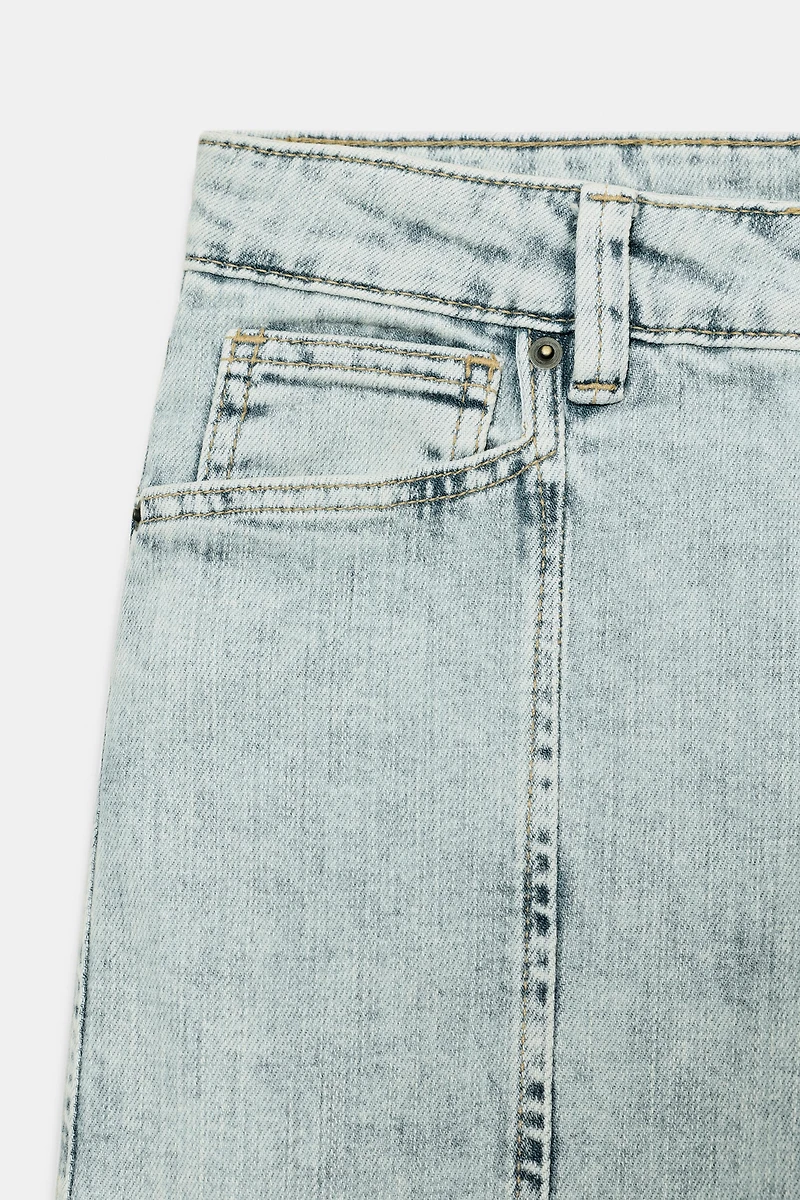 ZW COLLECTION MID-RISE CAPRI JEANS
