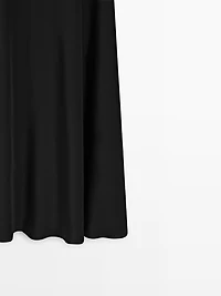 Robe longue transparence