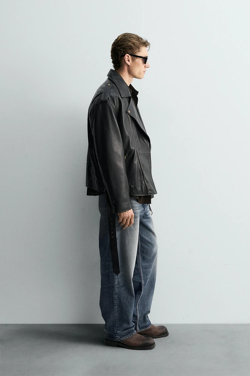 LIMITED EDITION LEATHER BIKER JACKET
