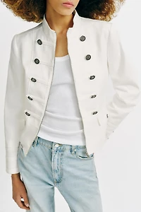 VESTE COL MONTANT BOUTONS