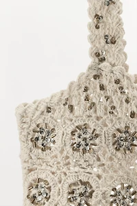 LIMITED EDITION BEADED CROCHET BRA