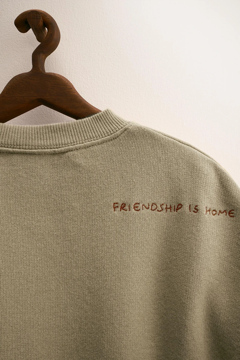 ZARA TIMELESS - SWEAT BRODERIES ORFAYO ©