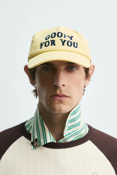 CASQUETTE INSCRIPTION HARRY LAMBERT FOR ZARA X DISNEY