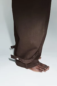 TRF BALLOON MID-RISE JEANS WITH BELT LOOPS