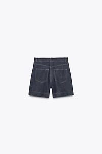 Z1975 HIGH-WAISTED DENIM SHORTS