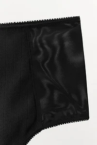CULOTTE HAUTE COMBINÉE POINTELLE
