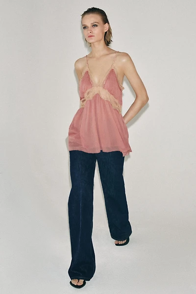 ZW COLLECTION LACE CAMISOLE TOP