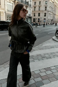 100% WRINKLED LEATHER JACKET