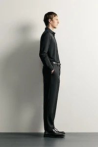 TEXTURED REGULAR FIT SHIRT