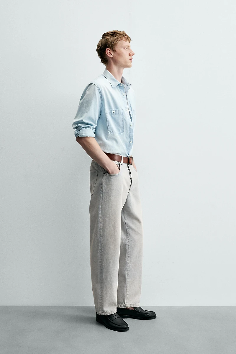 REGULAR FIT DENIM SHIRT