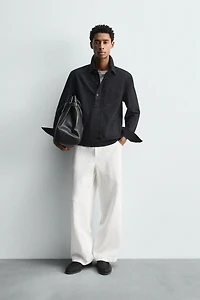 DENIM POLO SHIRT