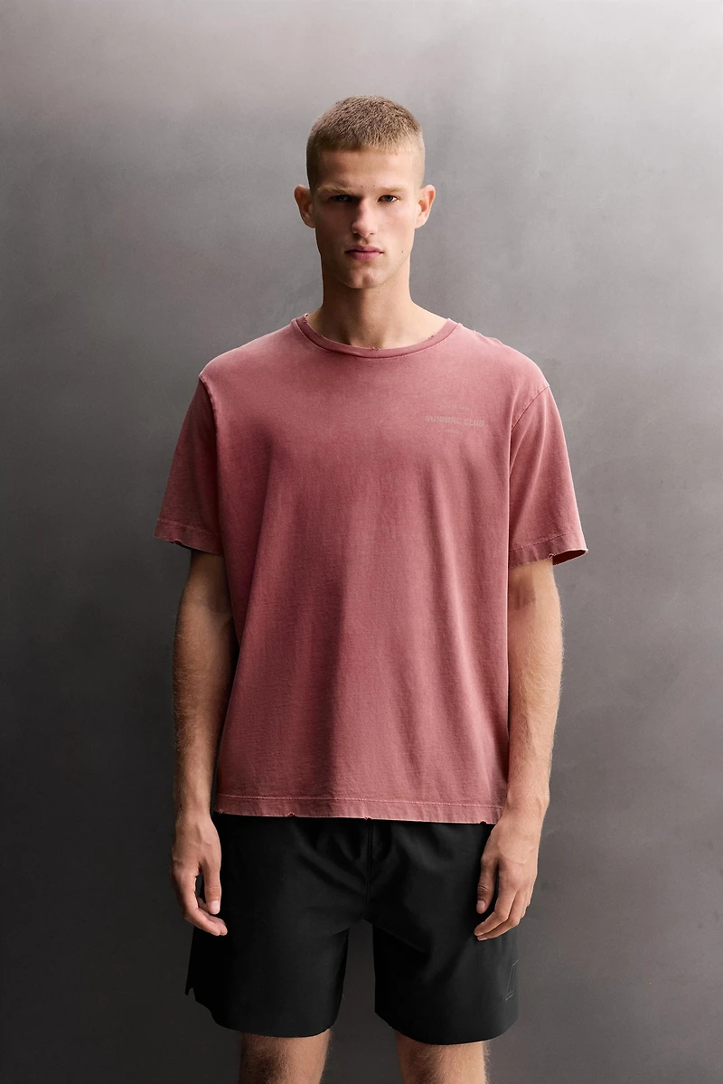 COTTON RUNNING T-SHIRT
