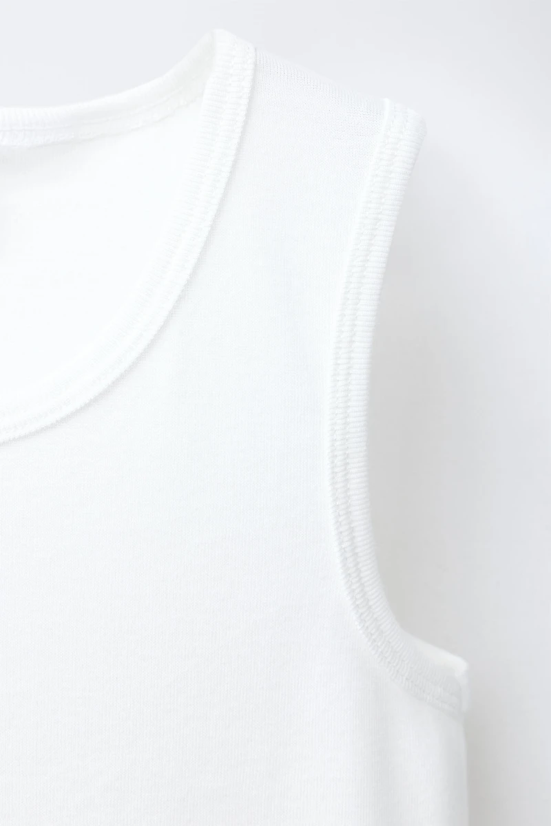 AGES 6-14/ TWO-PACK OF BASIC TANK TOPS