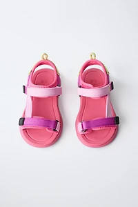MULTICOLOR TECHNICAL SANDALS