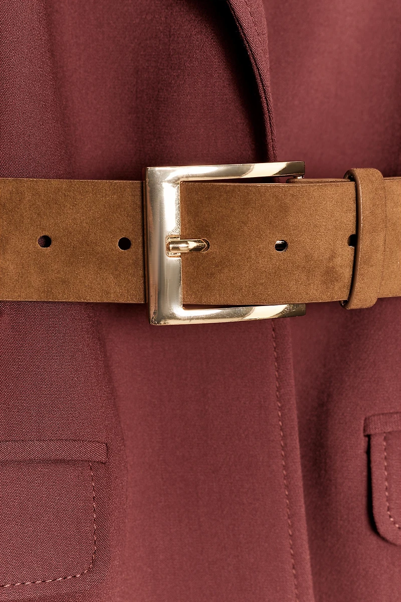 BLAZER CEINTURE LARGE