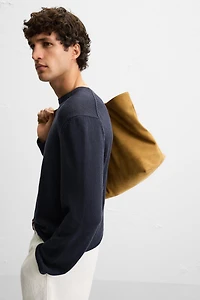 LINEN - COTTON SWEATER