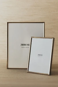 GOLDEN METAL PHOTO FRAME
