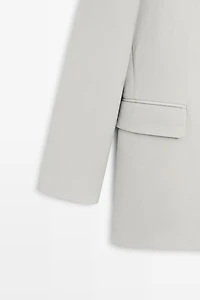Suit blazer with button detail - STUDIO