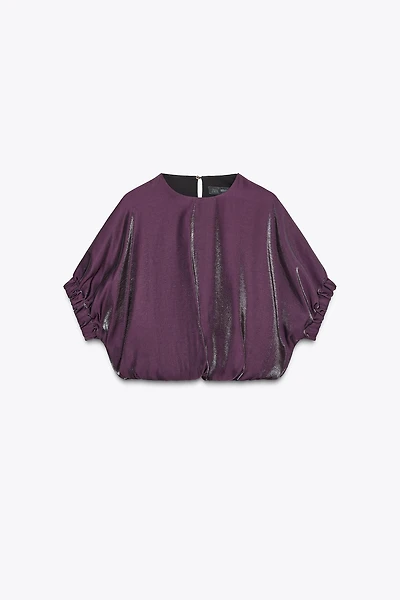 SATIN BALLOON TOP