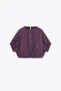 SATIN BALLOON TOP
