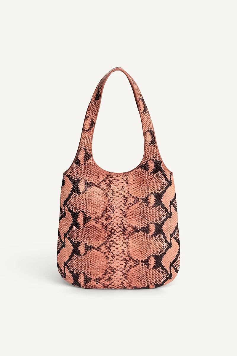 MINI SHOPPER CUIR EFFET RELIEF ÉDITION LIMITÉE