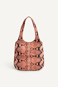 MINI SHOPPER CUIR EFFET RELIEF ÉDITION LIMITÉE